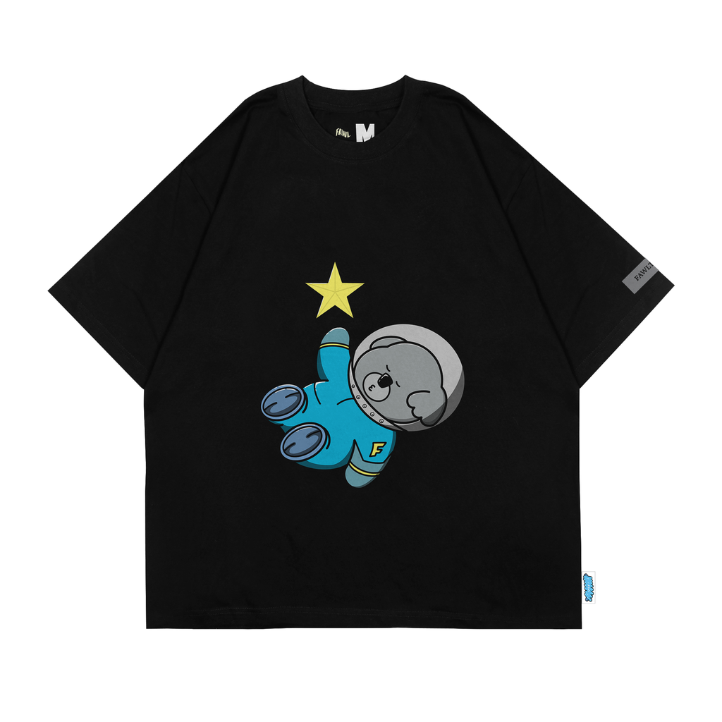 [TS-01311001] Astro Koala T-Shirt (Black, Small)
