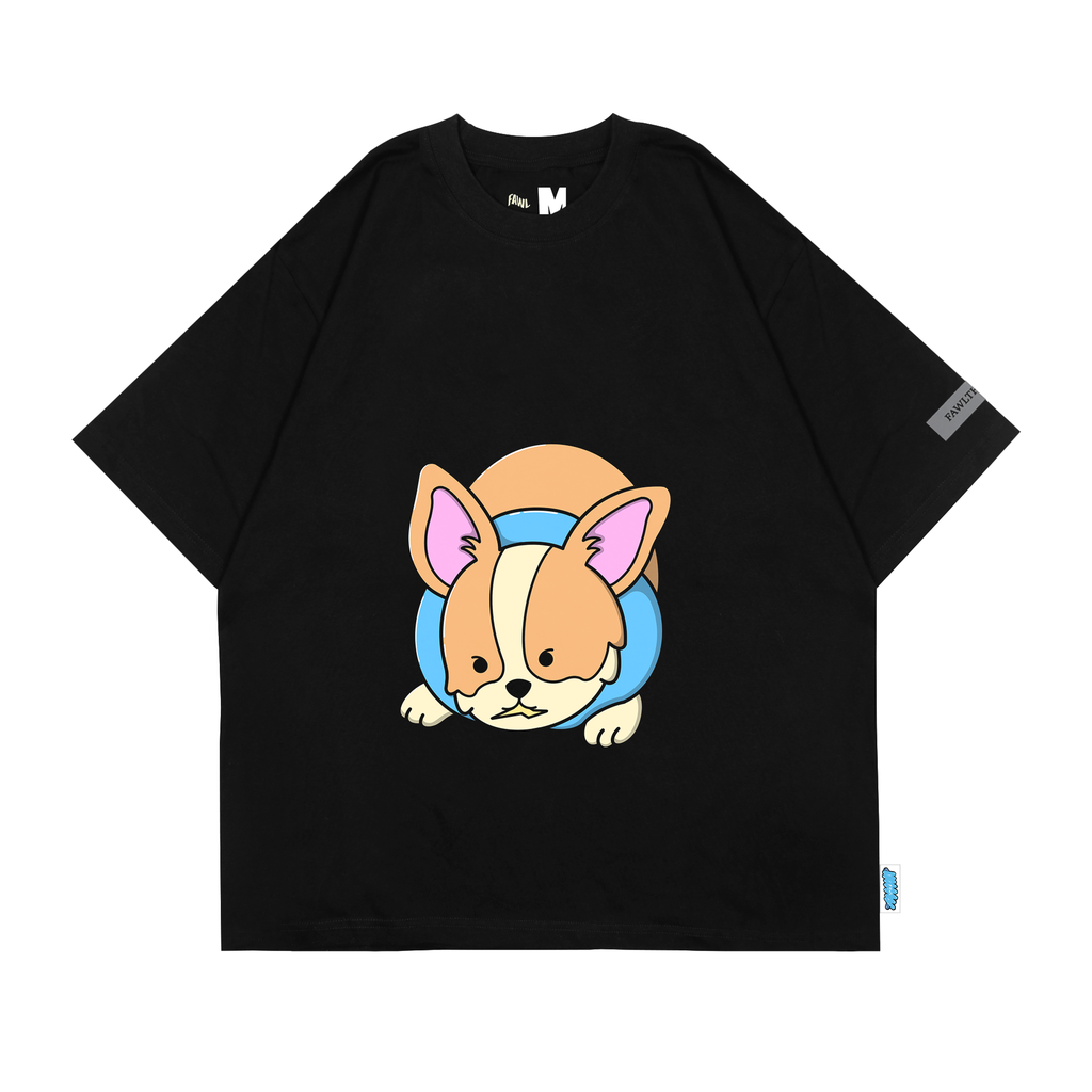 [TS-01391001] Dobby Zap Zap T-Shirt (Black, Small)