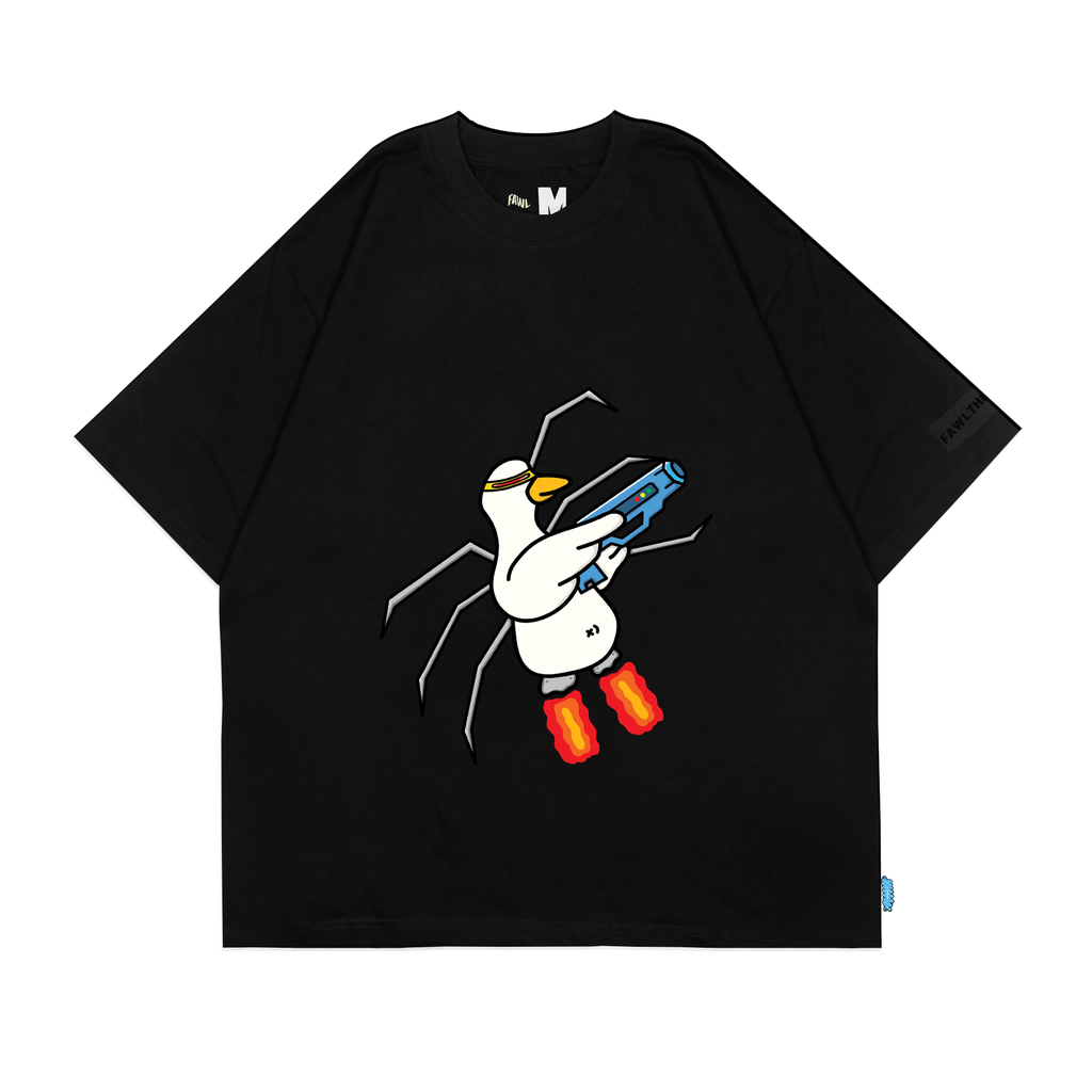 [TS-01191001] Duckbot T-Shirt (Black, Small)