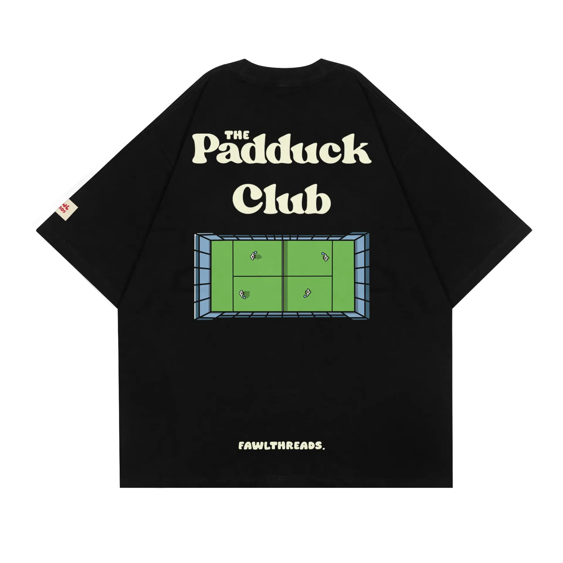 [TS-01531001] The Padduck Club T-Shirt (Black, Small)