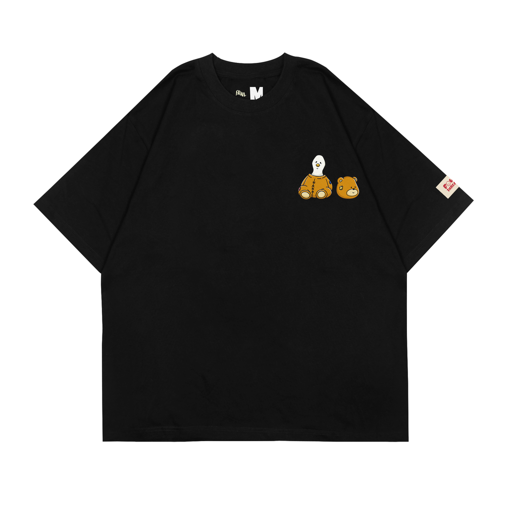 [TS-01651001] Overthinking Duck T-Shirt (Black, Small)
