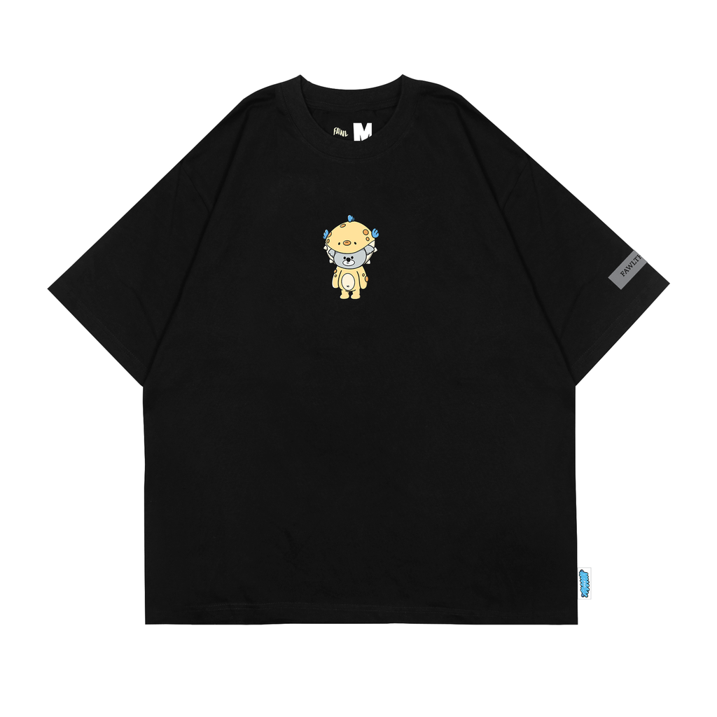 [TS-01401001] Puffoala T-Shirt (Black, Small)